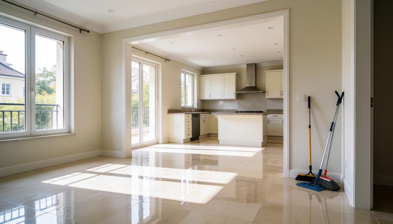 Cleaning for smooth property handovers